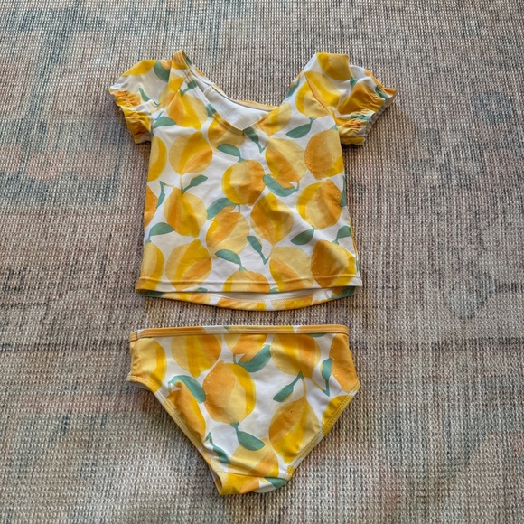 Carter's 2-Piece Lemon Swimsuit Set Size 5T - Picture 4 of 4